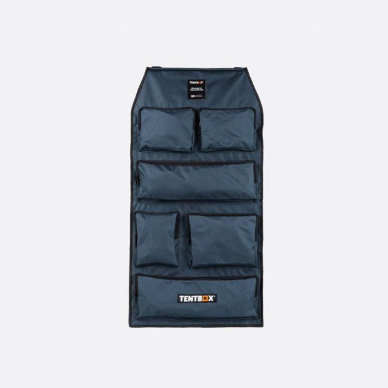 tentbox-utility-pockets-slate-gray-open-front-view-on-white-background