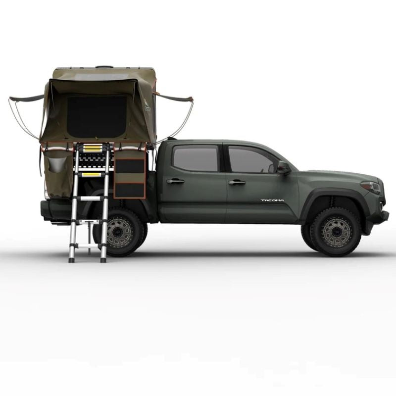 tuff-stuff-alpha-hard-shell-roof-top-tent-2-person-open-on-toyota-tacoma