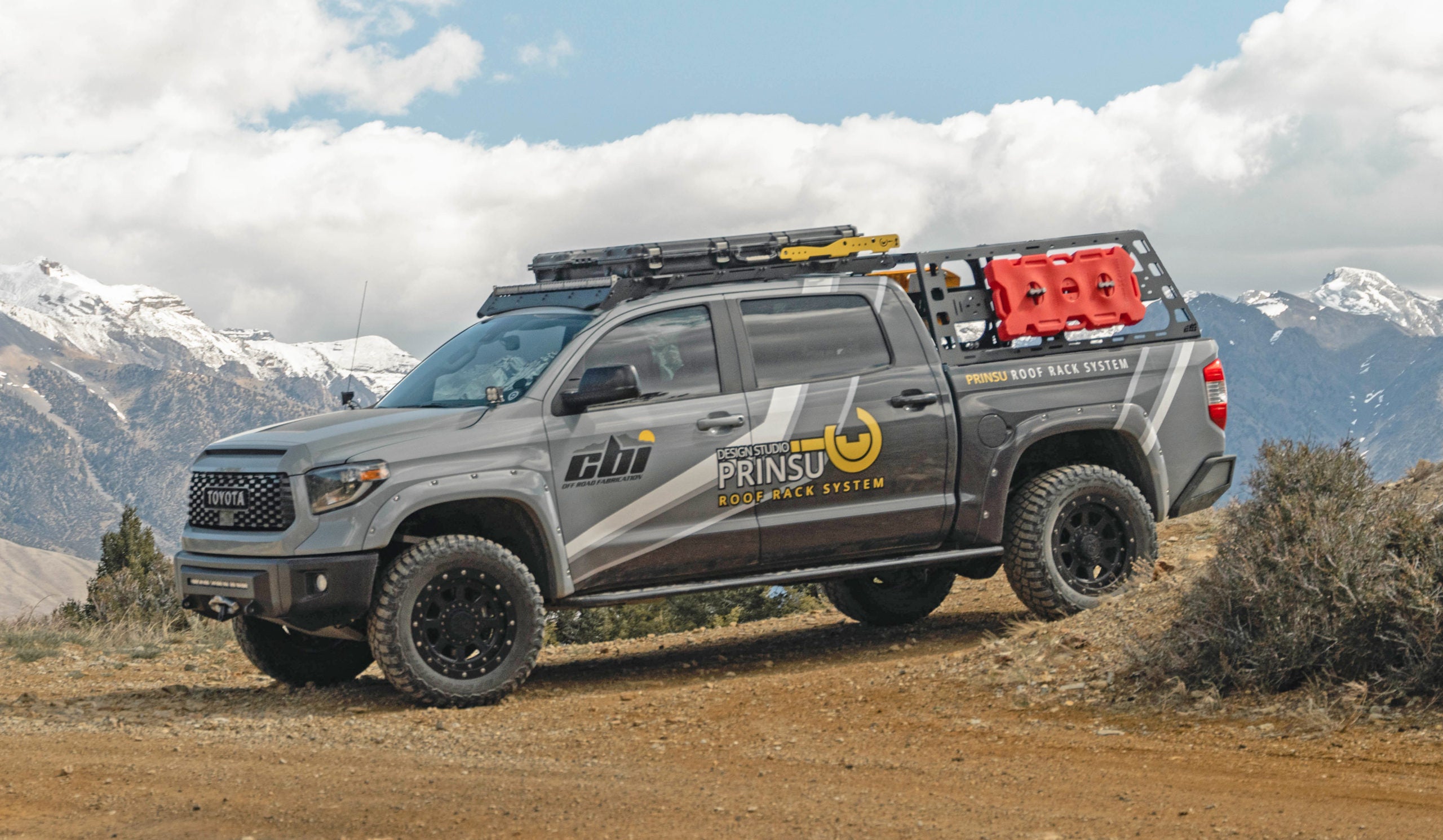 CBI Toyota Tundra Roof Rack Height Bed Rack | 2007-2023