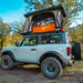 badass-tents-recon-pop-up-roof-top-tent-open-front-side-view-on-ford-bronco