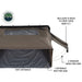 overland-vehicle-systems-bushveld-hard-shell-roof-top-open-entrance-view-with-rainfly-rod-description