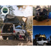 overland-vehicle-systems-bushveld-hard-shell-roof-top-tent-open-in-nature-on-toyota-land-cruiser-and-jeep-wrangler