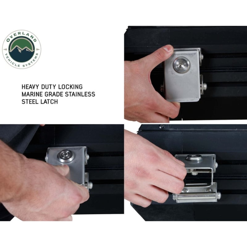 overland-vehicle-systems-mamba-hard-shell-roof-top-tent-lockable-stainless-steel-latch