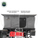 overland-vehicle-systems-sidewinder-hard-shell-roof-top-open-entrance-view-with-fabric-description