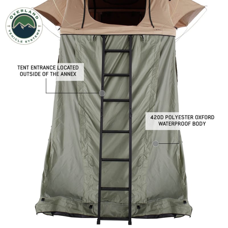 tmbk roof top tent Overland Vehicle Systems TMBK 3 Person Roof Top Tent